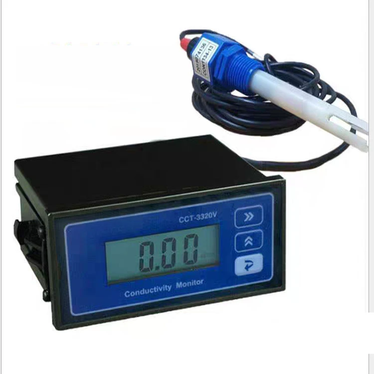 

CCT-3320V Water Quality Testing Conductivity Meter with M Plastic Probe Electrode 1.0 Instrument for Accurate Measurement