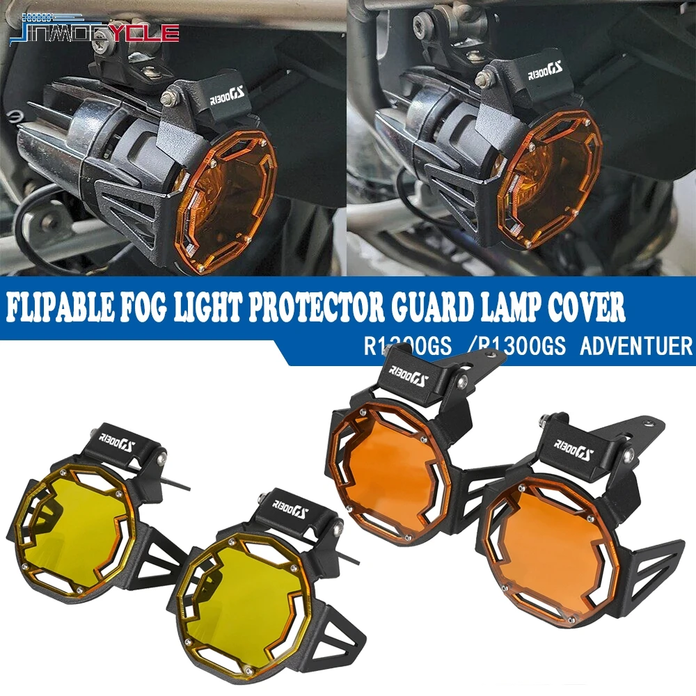 

GS1300 Motorcycle Flipable Fog Light Protector Guard Lamp Cover FOR BMW R1300GS Adventure ADV R 1300 GS R1300 2023 24 R1300 GSA