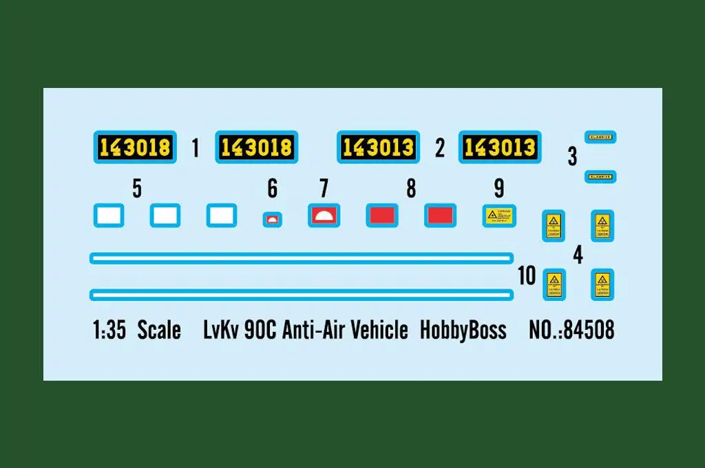 Hobbyboss-1:35 lvkv 90cアンチエアカー,スケール84508