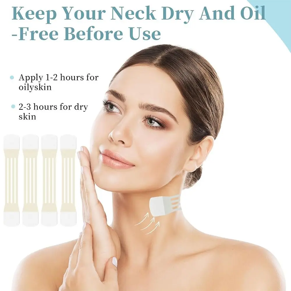 20 قطعة شرائط شريط رفع الرقبة أقل طويلة الأمد شريط رقبة أكثر سلاسة غير مرئية للعناية بالبشرة الأنثوية #2