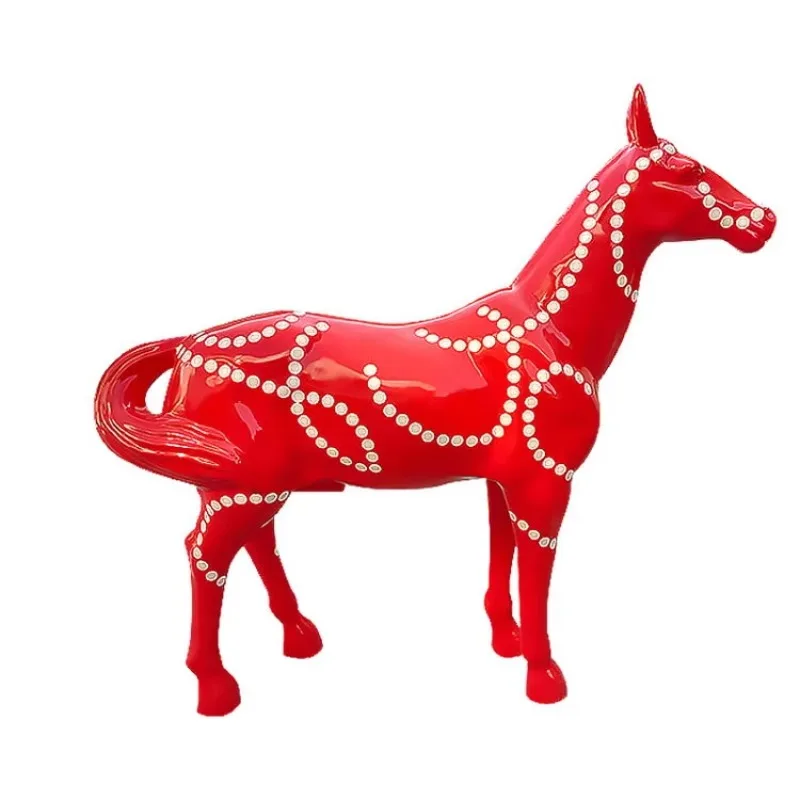 Fiberglass bullfighting sculpture, modern decorative life-size golden bullfighting statue