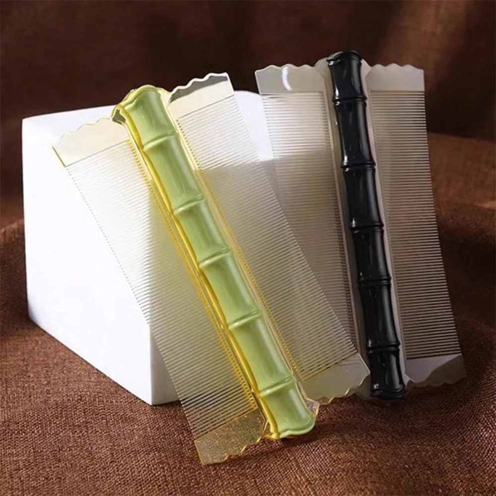 

Ultra Dense Teeth Lice Comb Remove Loose Dandruff Double Sided Hair Comb Grate Lice Comb Dandruff Removal