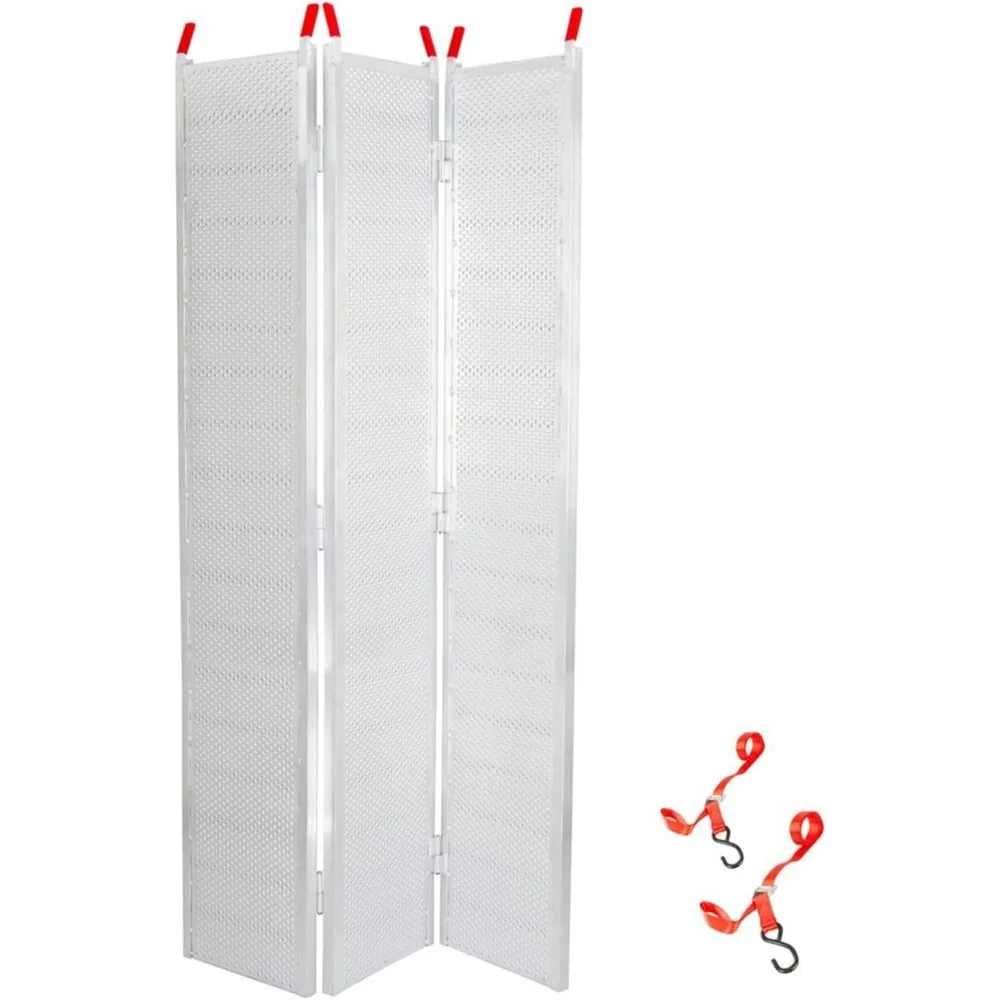 

ATV Ramp 94" L Multi-Folding Aluminum Punch Hole Surface 1,500 lb. Capacity for Trucks and Trailers