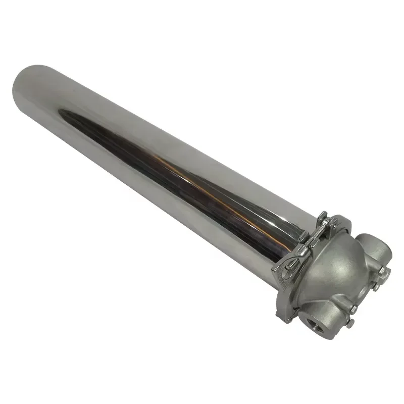 New Single Core Liquid Industrial Filter Housing Stainless Steel Sanitary Membrane Filter