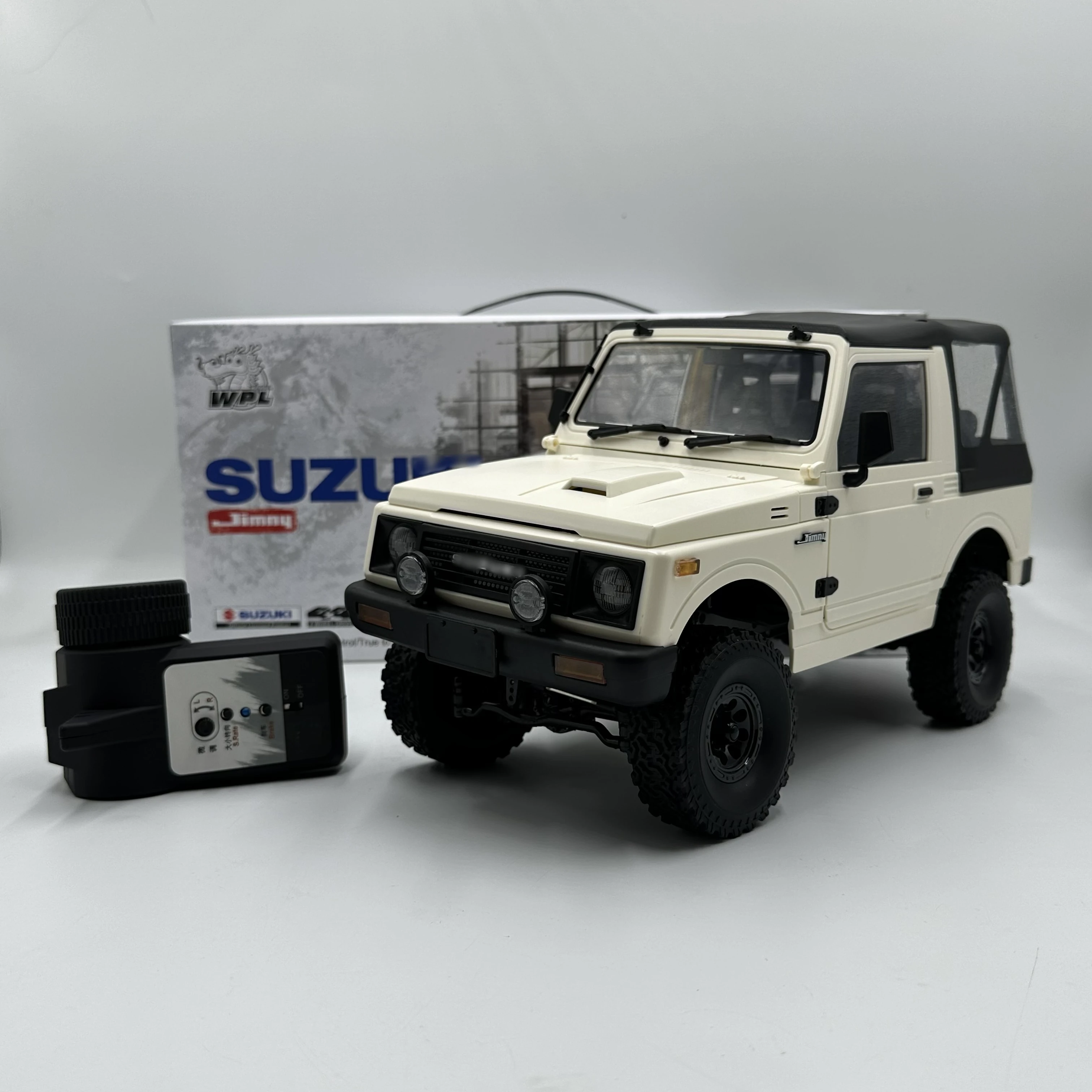 New Wpl C74-1 Open-Top Version  Jimny 2.4g Remote Control Off-Road Car Full-Scale 4-Wheel Drive Climbing Vehicle Car Toys Gift