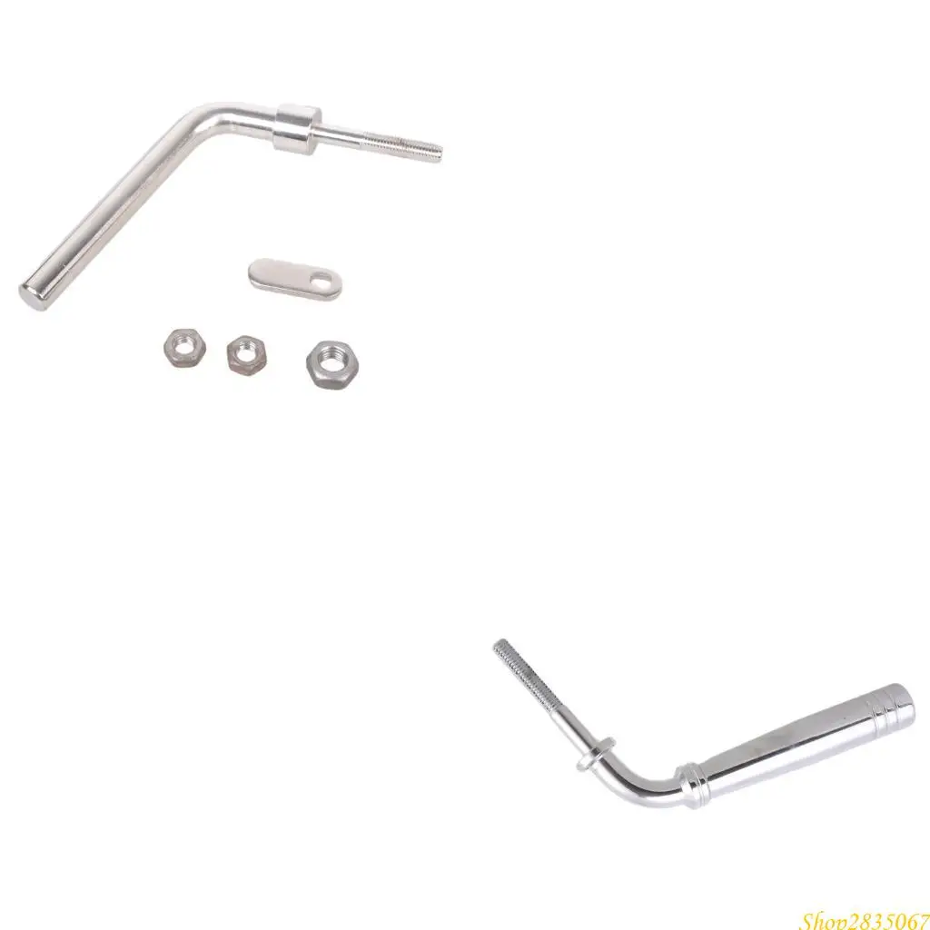 

Steel Fireplaces Door Handle Replacement Ergonomic Fireplaces Handle Grip 831F