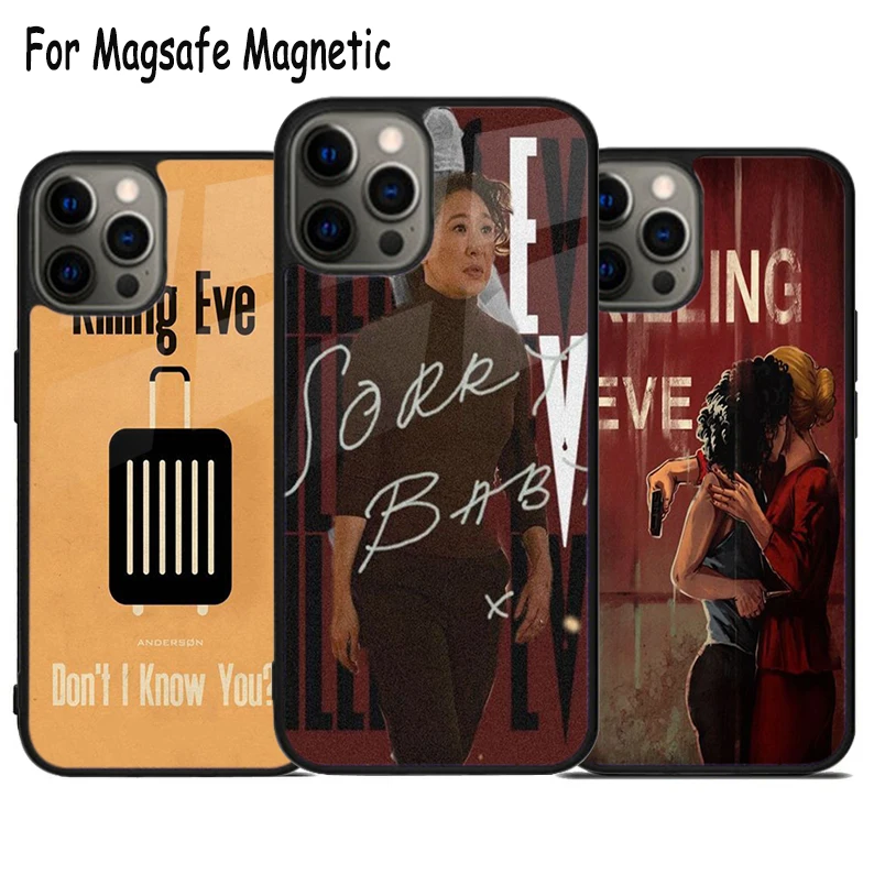 killing Eve Sorry Baby Wireless Charge Magsafe Phone Case For iPhone 15 16 14 13 11 12 Pro Max Plus Magnetic Bumper Cover