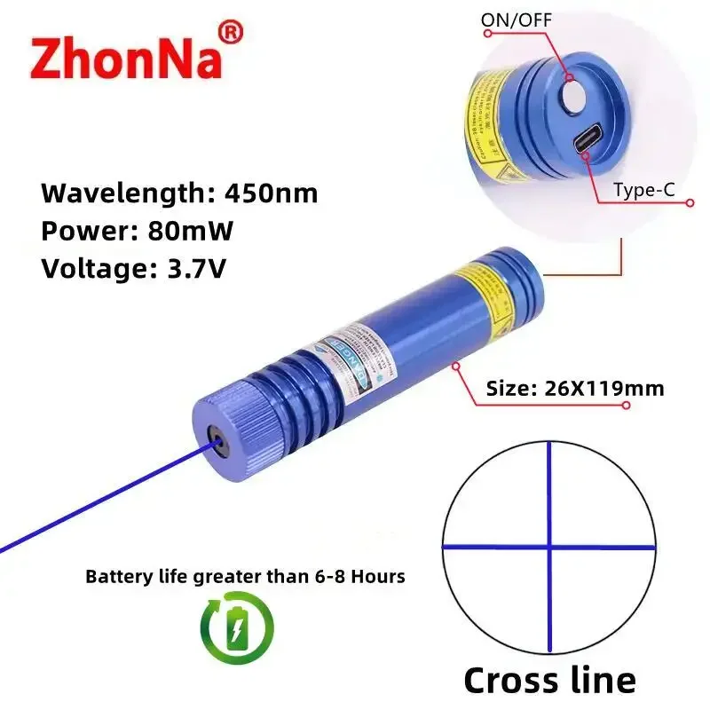 

Red Line Module for Stone and Wood Cutting Clothing Fabric Cutting 8-Hour Long Battery life Can Accept Customized Services