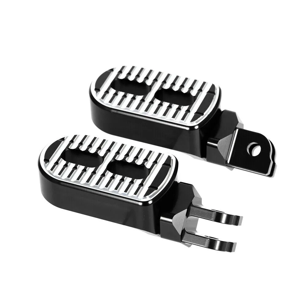 For Honda CB400F Super Four 1992-1994  CB500/S Twin 1994-2003  3D Carve CNC Front Rider Foot Rest Pedals Foot Pegs