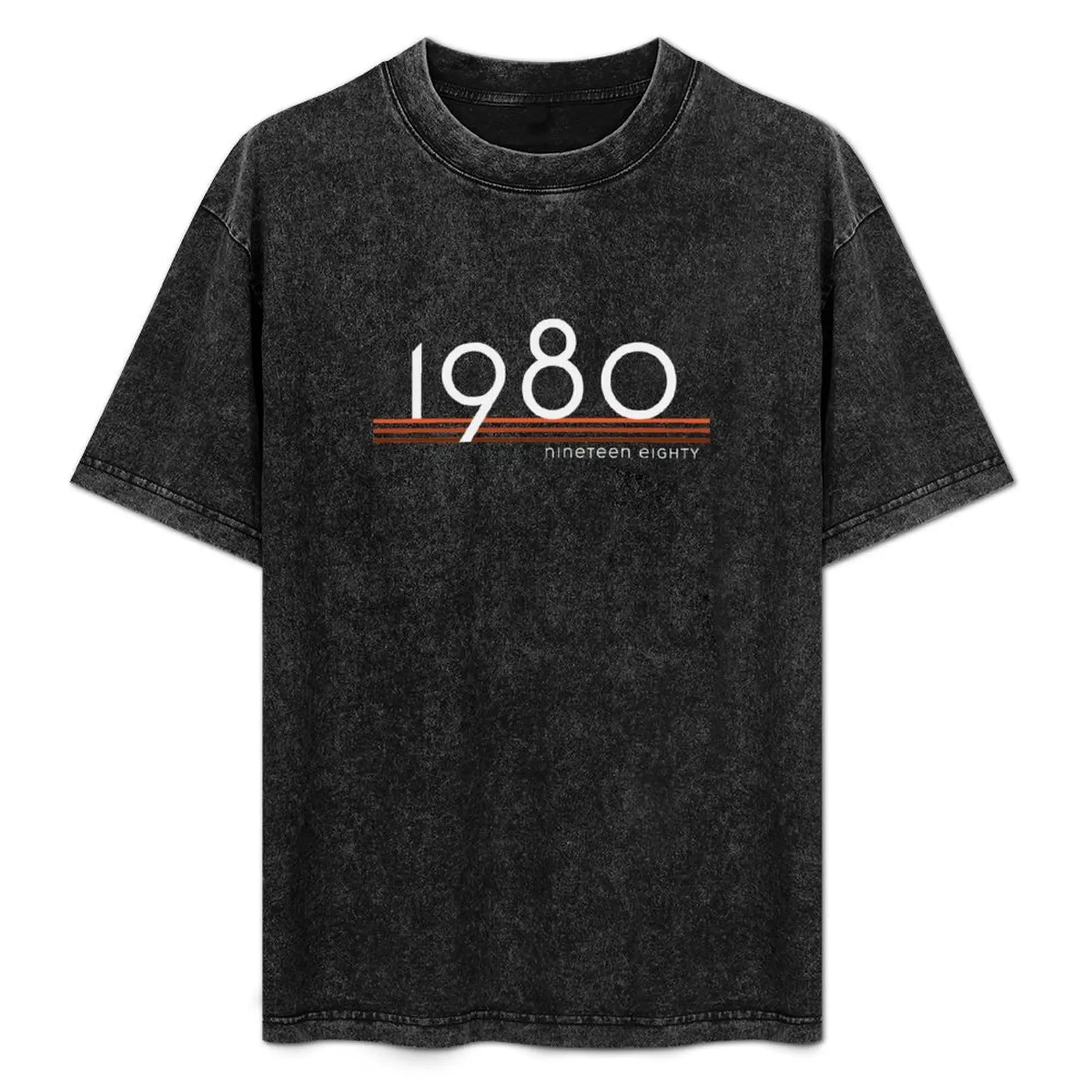 

1980 T-Shirt Heavy Duty Casual Work Tee