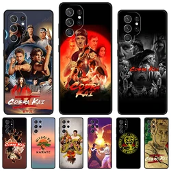 Cobra Kai phone case For Samsung Galaxy S24 S23 S22 Ultra Note 10 20 Plus S8 S9 S10 S20 S21 FE Cover