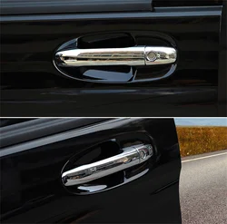 for Mercedes-Benz Vito W447 2015-2021 ABS Chrome Exterior Side Door Handle Cover Trim Exterior Car Accessories 8pcs