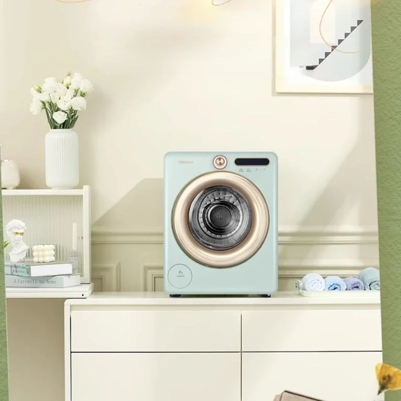 Mini Direct Drive Drum Washing and Drying Underwear Retro Small 2kg Maternal and Child Living Water Protable Washing Machine