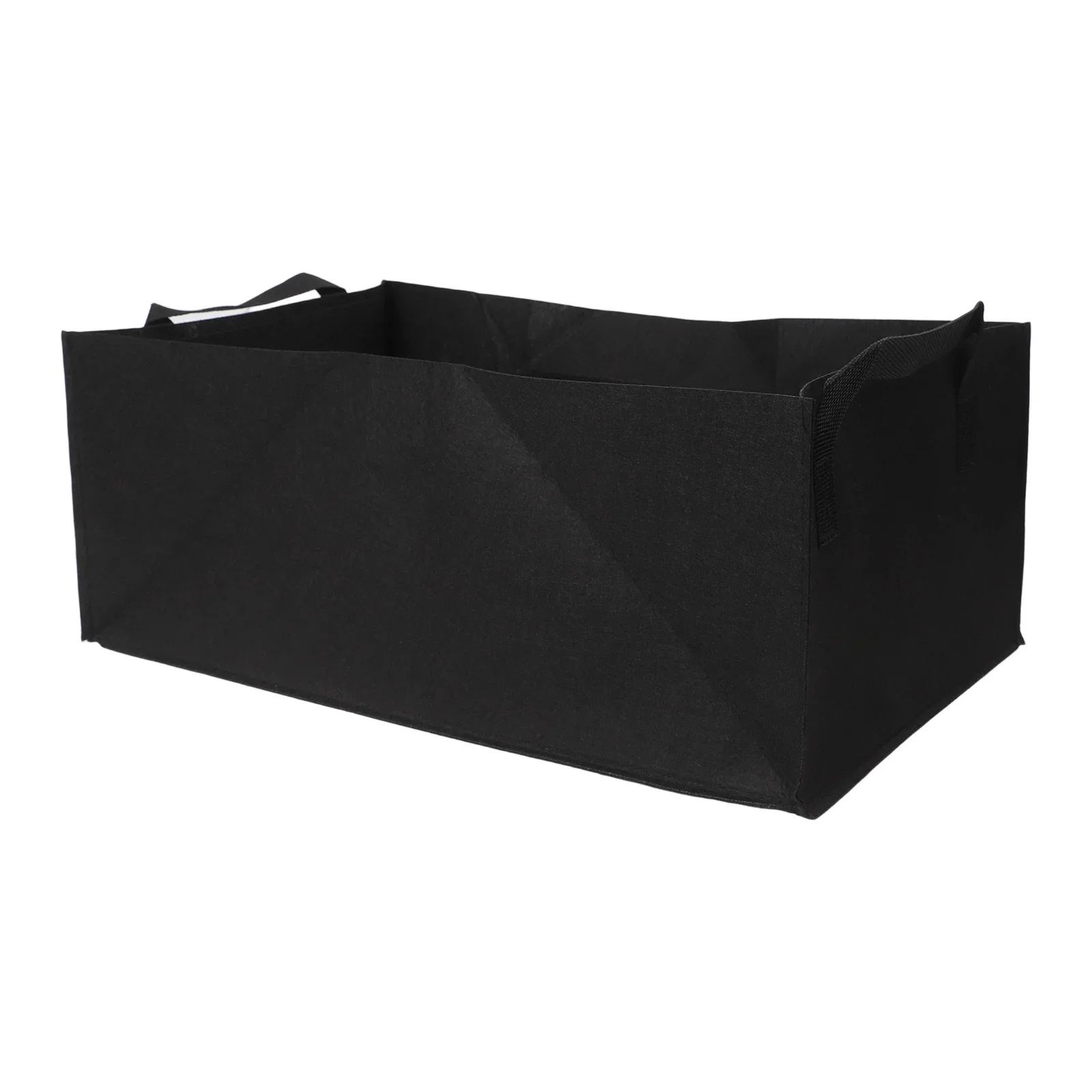 4 Pack Rectangular Grow Bags for Vegetable Gardening Non-Woven Fabric with Integrity and Breathable Root Environment