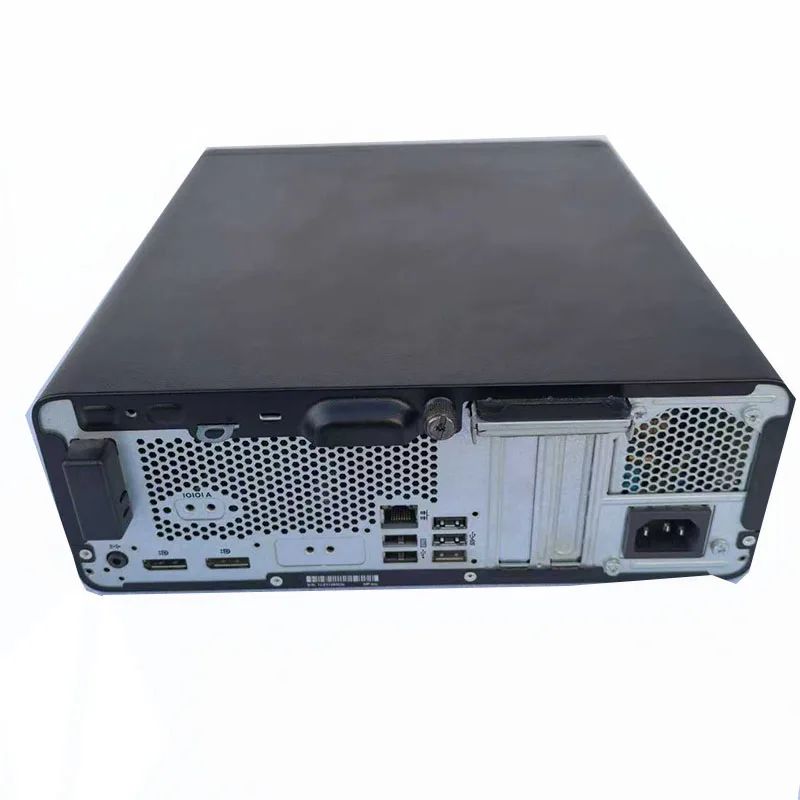 Pannello di copertura anteriore sostitutivo usato + manicotto di copertura superiore del sistema Chasis per HP Prodesk 600 G6 Colore nero