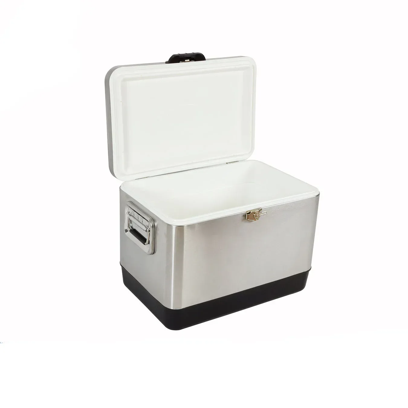 Spot Sale 51L Stainless Cooler Box Ice Cooler Bar Cooler Cold Box For Camping/party/picnic/ Outdoor Activity Wine Customize 50L