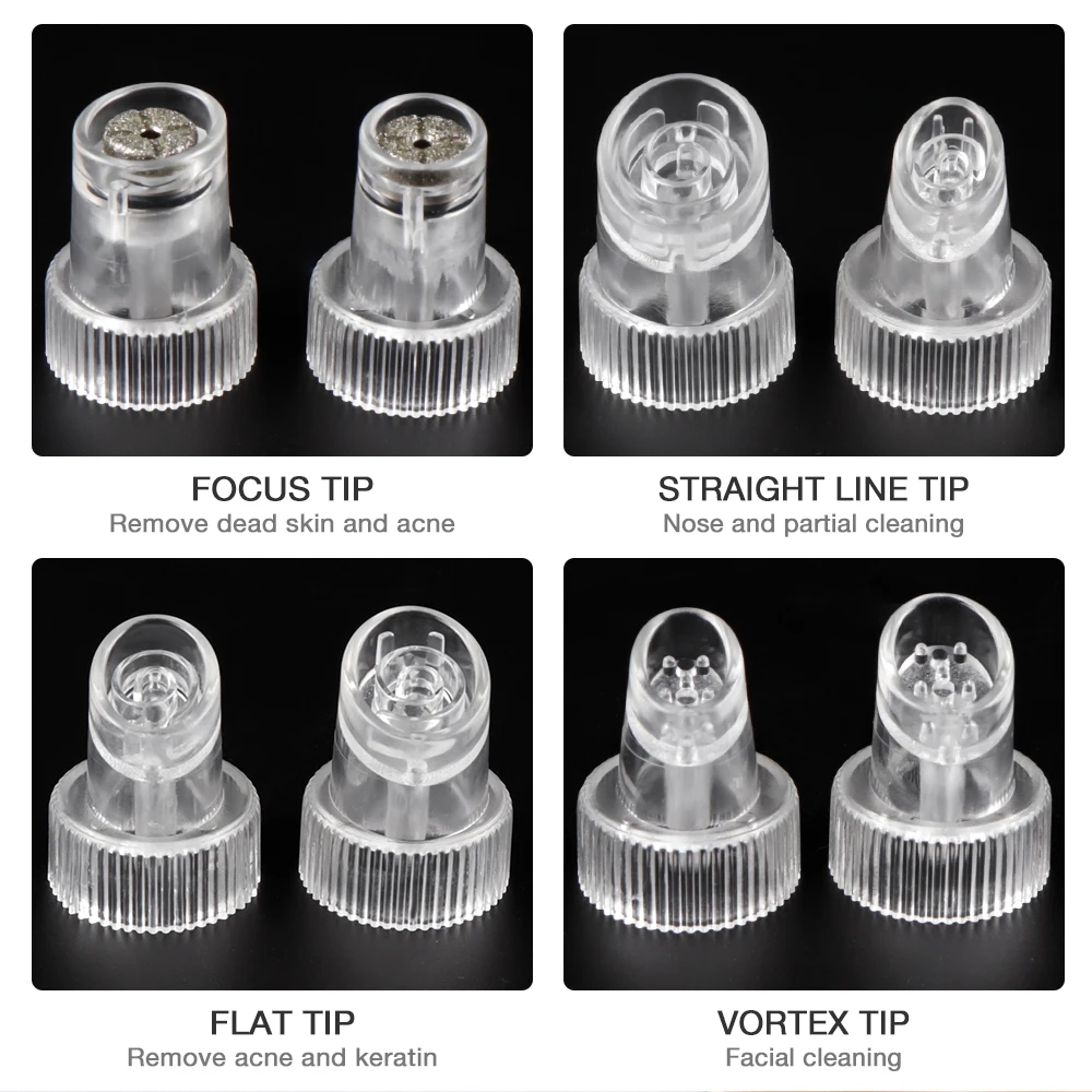 Microbubble Blackhead Remover Small Bubble Facial Deep Cleansing Machine Portable Aqua Peeling Machine Vacuum Blackhead Cleaner