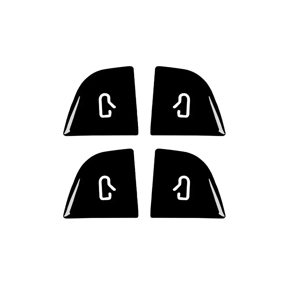 As Shown In The Figure Window Switch Decor Carbon Fiber Material Easy Installation Kit Non-Deformation Feature