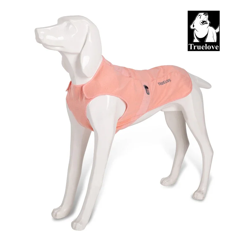 Truelovepet Pet Abbigliamento antibatterico Morbido sulla pelle Dimensioni regolabili Logo riflettente giacca per animali domestici carina TLG2521