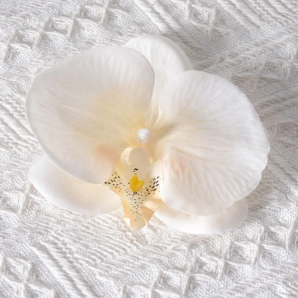 

DIY Jewelry Making Craft Simulated Flower Handmade Accessories Headdress Butterfly Orchid Flower Decoration Hairpin Student