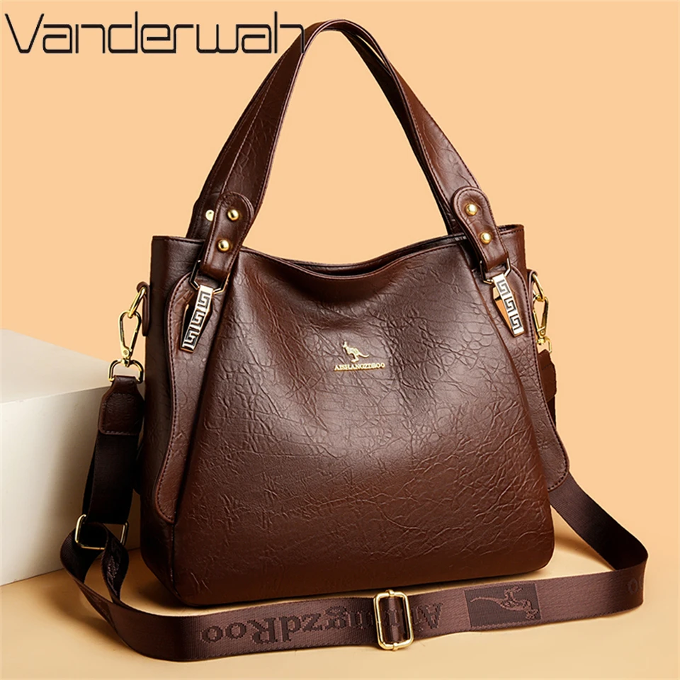 Oryginalne markowe miękkie skórzane torby z górnym uchwytem torebki damskie damskie torebki na ramię Crossbody Tote torba listonoszka o dużej pojemności Sac A Main