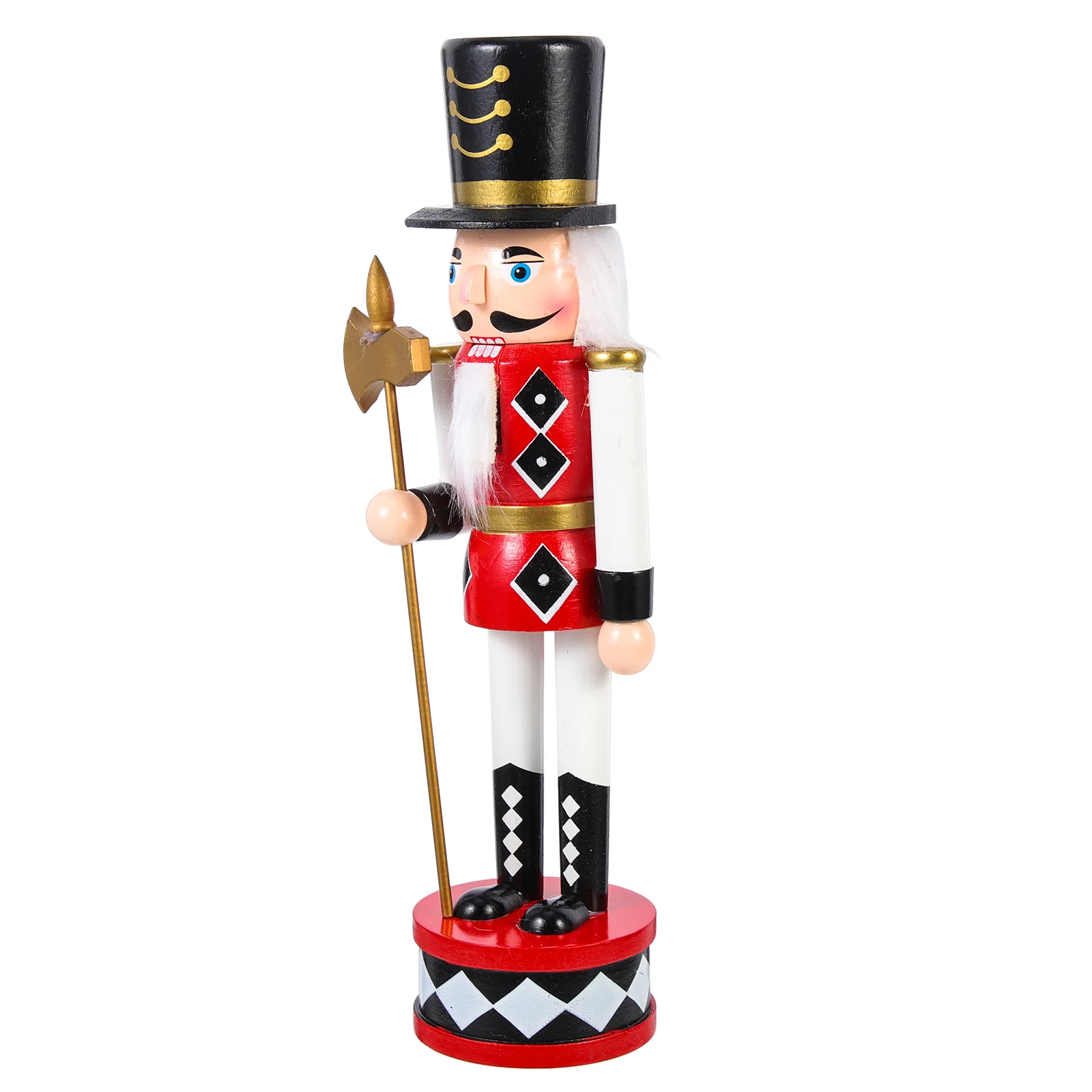 

Standing Drum Nutcracker Desktop Christmas Nutcrackers Xmas Decorations The Gift Wood Craft Figures Party Baby