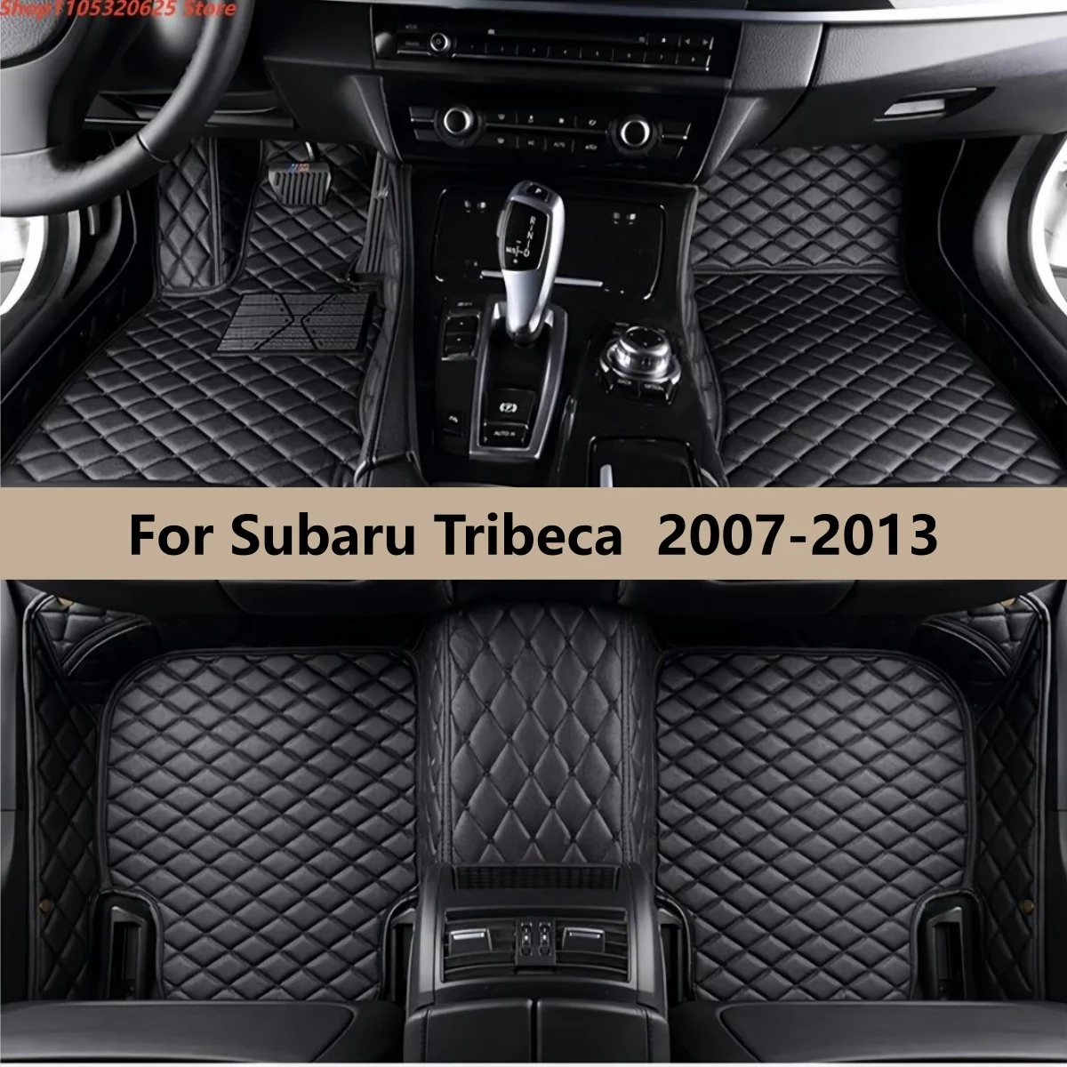 

Car Floor Mats Fits For Subaru Tribeca 2007 2008 2009 2010 2011 2012 2013 Auto Accessories Carpet Pads Full Set Leather Matts