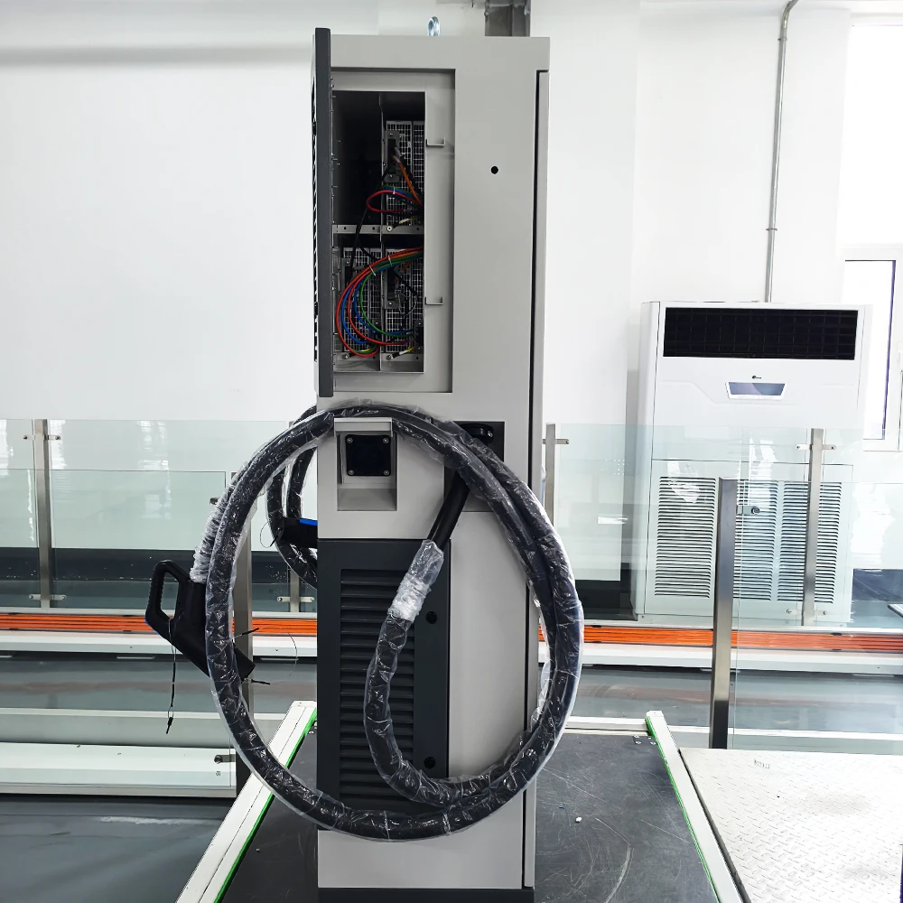 60kw~180kw OEM Custom Credit Card Payment Terminal Commercial CCS GBT Electric Vehicle Charging Pile Dc Fast Ev Charger Station