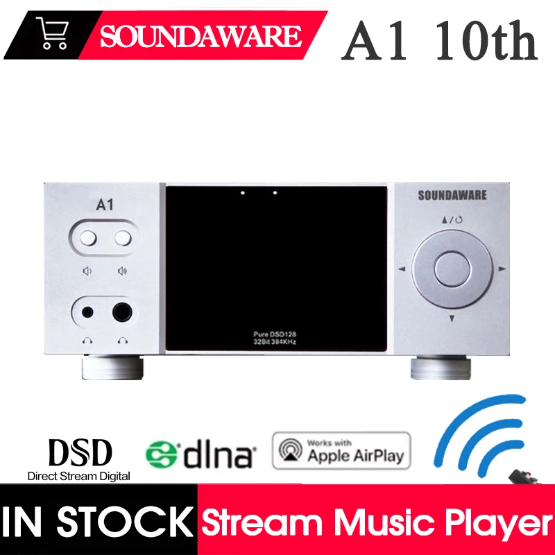 

Soundaware A1X 10th DSD Digital Audio Music Player High Quality Decoder Earphone Headphone Amplifer HIFI Support Roon A1 DLNA