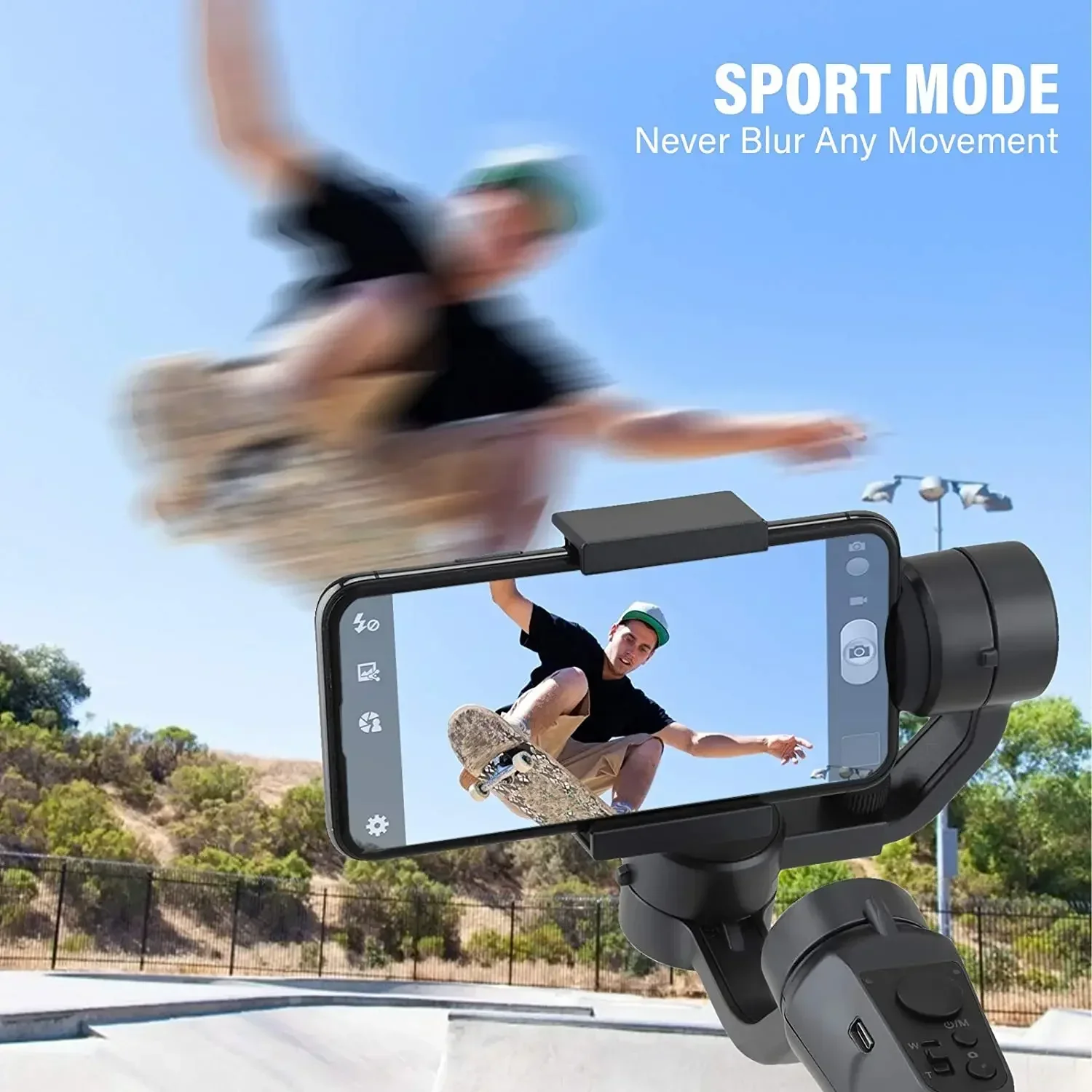 3 Axis Gimbal Handheld Stabilizer Cellphone Camera Holder Anti Shake Video Recorder Smartphone Stand For Xiaomi iPhone Samsung