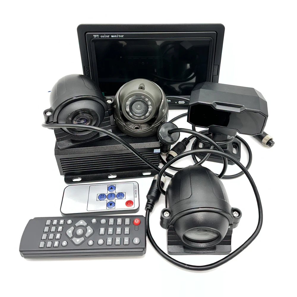 EFHIPS 4 kanałowy 1080P HD samochód specjalny pojazd CCTV MDVR nagrywanie GPS 4G WiFi System kamer do samochodów ciężarowych samochodowy mobilny zestaw DVR