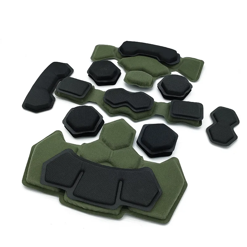 Tactical Helmet Suspension System Accessiory Internal Mat Wendy Gen4 Memory Foam PadsFor Wendy Fast MICH ACH Helmet