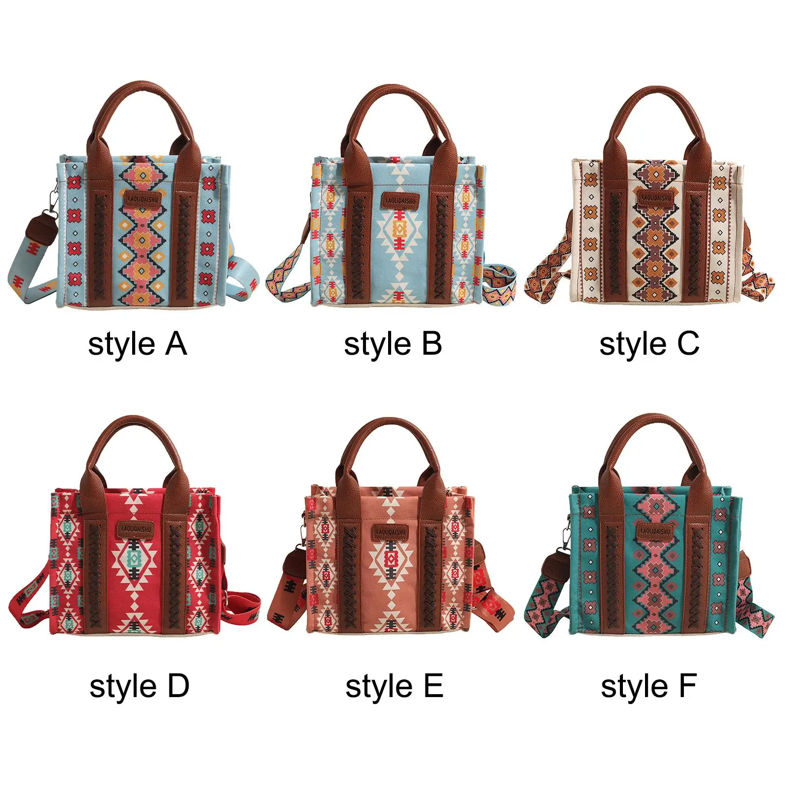 

Women Bohemian Handbag Female Versatile Lightweight Trendy Crossbody Bag for