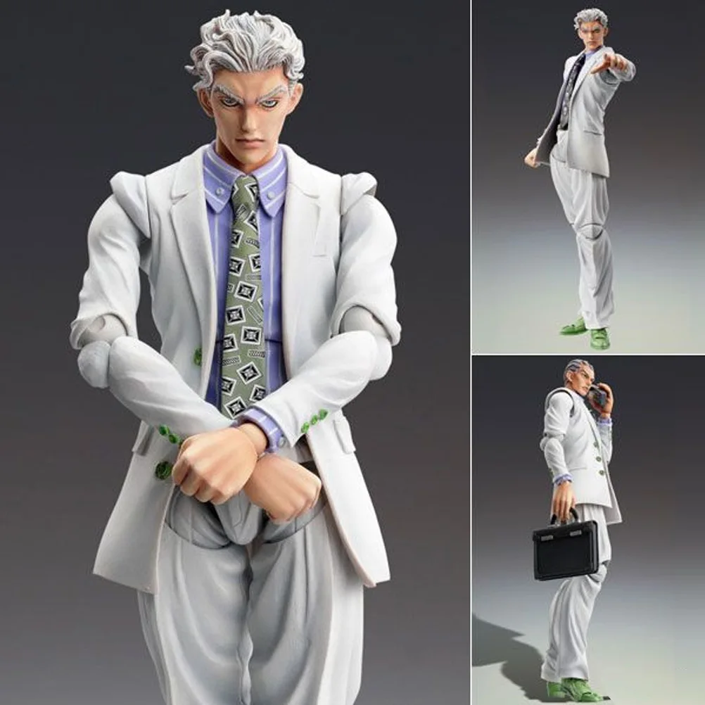 

Jojo Bizarre Adventure Kira Yoshikage Anime Doll Action Figure PVC toys Collection figures for friends gifts