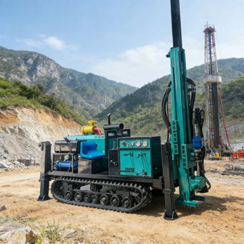 Full Hydraulic Core Drill Rig Professional For SPT Geotechnical Sampling Test