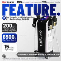 Professional EMSzero NEO 6500W 200HZ RF Machine Hi-EMT Body Sculpting Fat Burning EMS Slimming Beauty Equipment ﻿