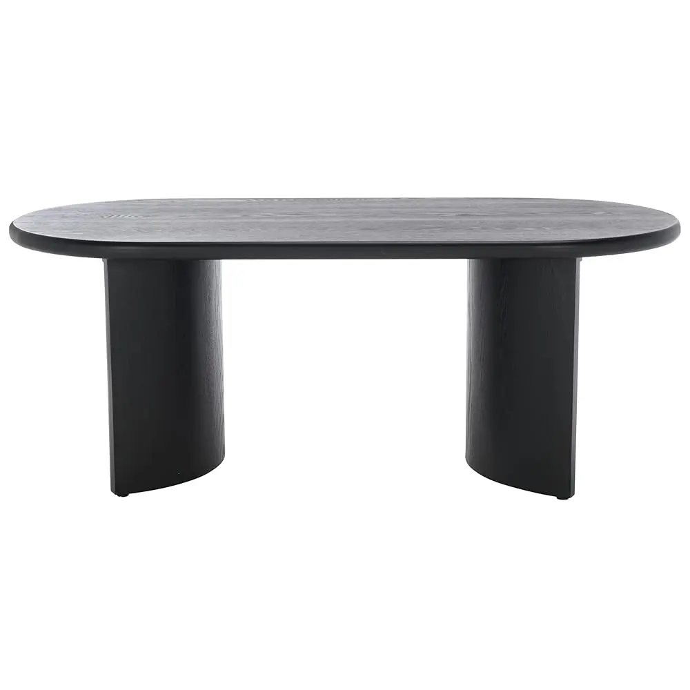 

Home Collection Osai Black Oval Top Coffee Table (Fully Assembled)