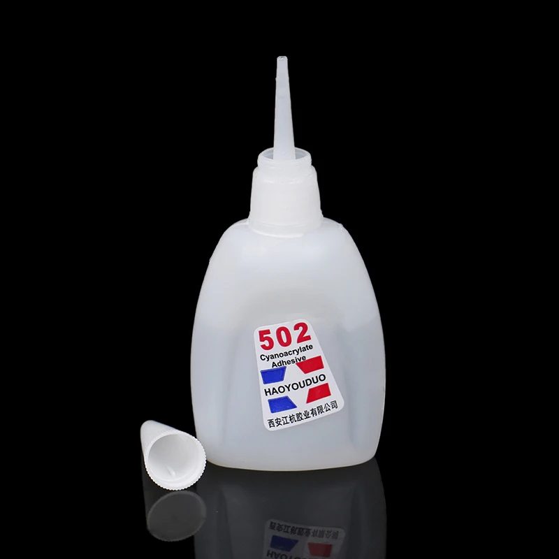 1Pc 50g Super Liquid Glue 502 Instant Quick-drying Cyanoacrylate Adhesive StrongGlue