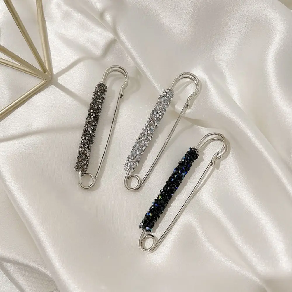 للفتيات مكافحة التعرض بروش وشاح حريري مشبك الكورية مشبك دبوس سترة السراويل دبوس المرأة بروش تشديد حزام دبوس