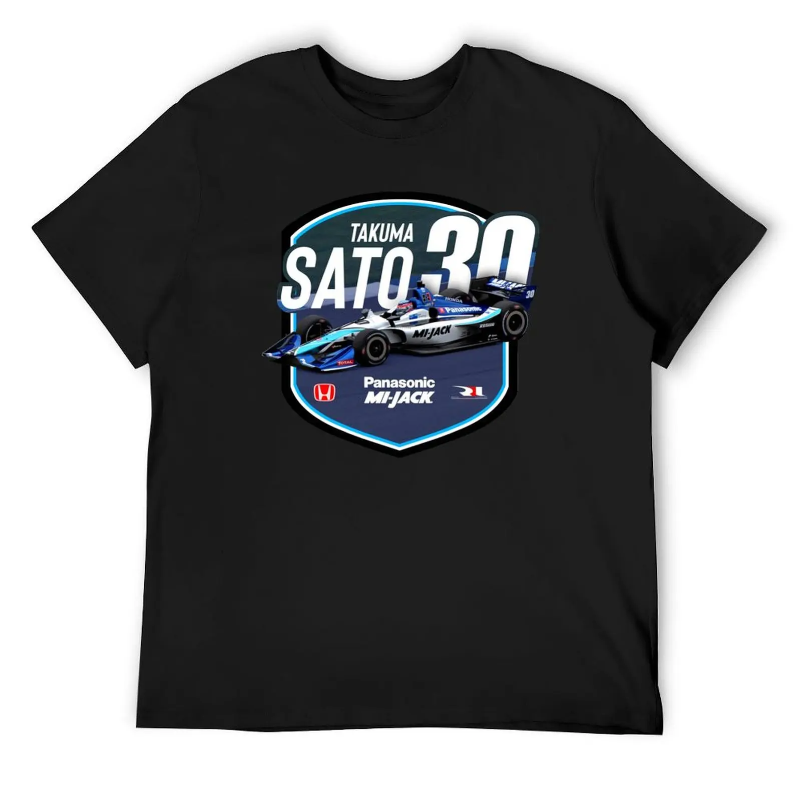 

Takuma Sato 2019 (road course) T-Shirt man clothes boys animal print heavyweights oversized oversized t shirt men