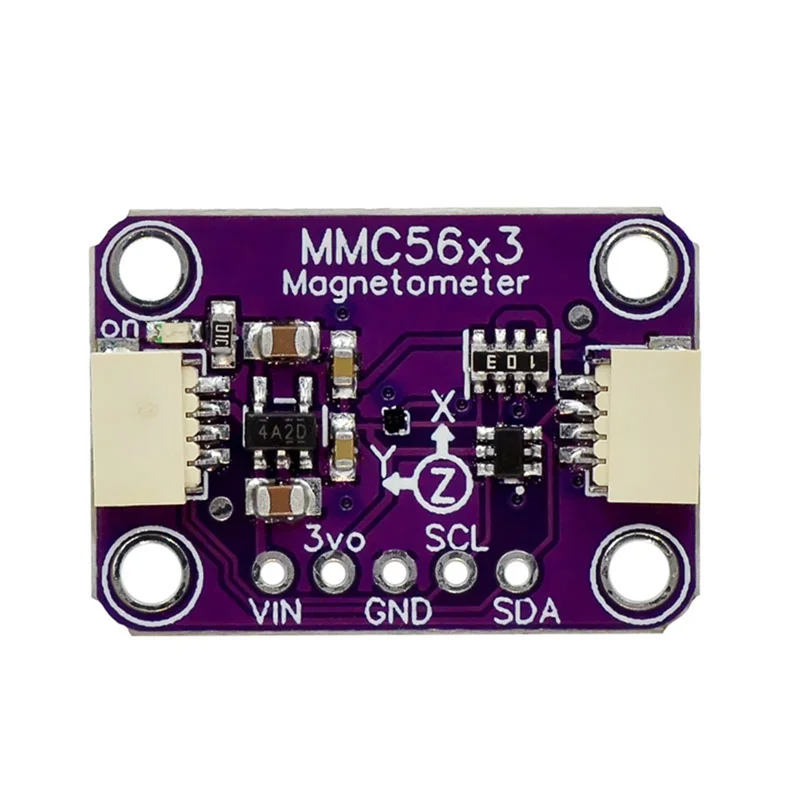 【Горячие товары】Магнитометр MMC56x3 MMC5603 Трехосный магнитометр для STEMMA QT/для интерфейса Qwiic