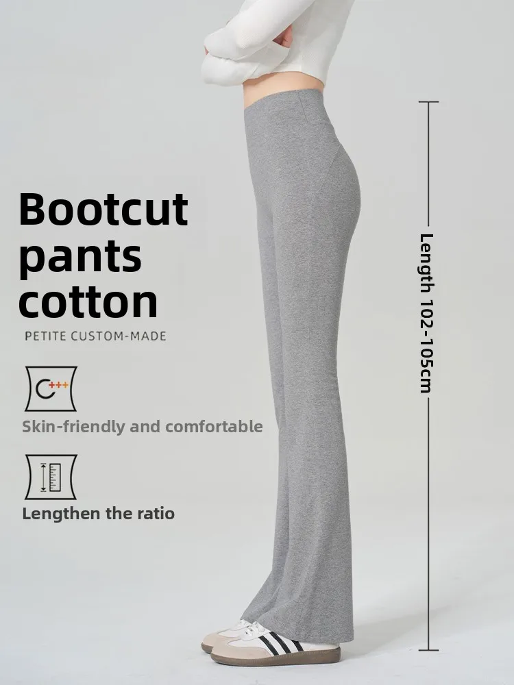 

Женские утепленные хлопковые брюки для активного отдыха, расклешенные, с высокой талией, базовый слой, спортивные, весенние, новинка