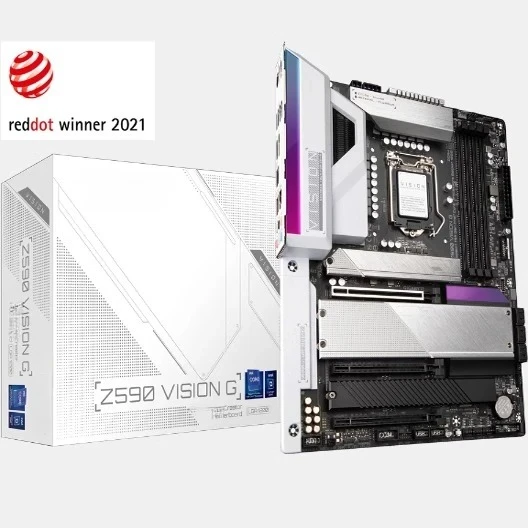 

For Gigabyte Z590 VISION G 1200 pins support 10 11th generation CPU