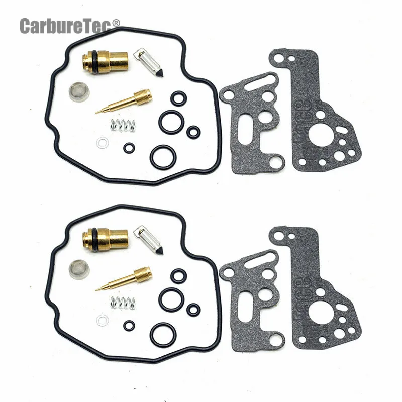 Carburetor Repair Kit for Yamaha Virago 535 XV535 1989 1990 1991 1992 1993 1994-1998 1999 2000 2001 XV Carb Rebuild Parts 2 Sets