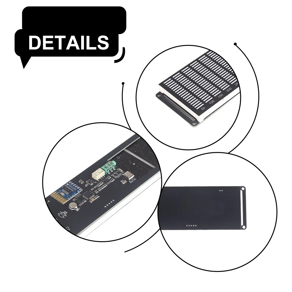1 Set AK2518 Voice Control Music Display Clock For Audio Frequency Analysis Sensor With Microphone Input PCB Kit