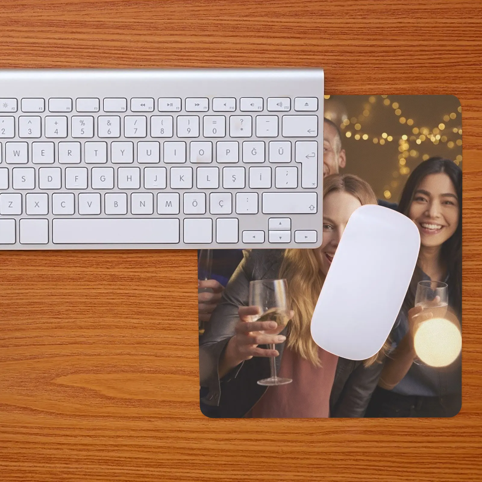 

5 Pcs Sublimation Mouse Pad Blank White Desk Mat Heat Transfer Blanks Bulk Non Skid Durable Rubber Large Computer Laptop