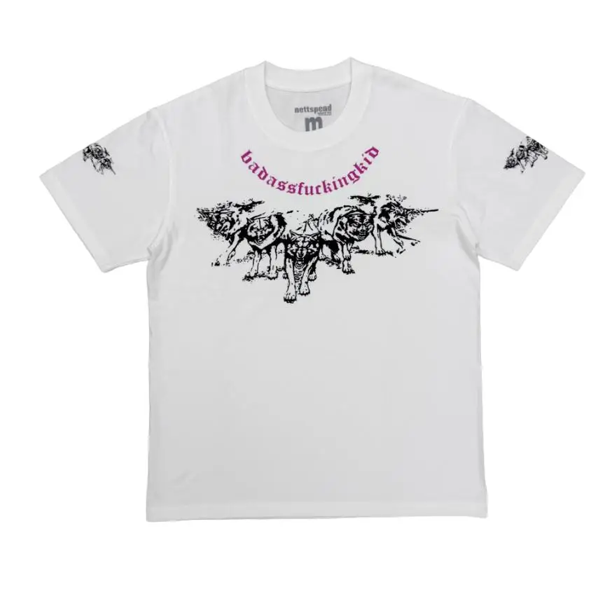 

New Men nettspend BAFK Wolf tour Observatory T Shirts T-Shirt Hip Hop Skateboard Street Cotton T-Shirts Tee Top US size E18