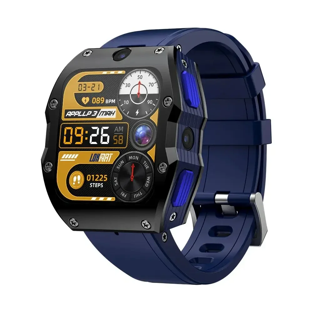 APPLLP 3 MAX 2.02 inch HD TFT Display bluetooth Call Heart Rate SpO2 Monitor Sleep Monitoring SOS Multi-sport Modes Music