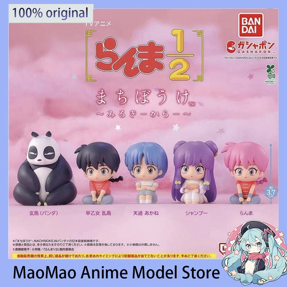 

В наличии: Оригинальные гашапоны Bandai Q-версии по аниме Ranma 1/2 — фигурки Тэндо Аканэ, Шампо и Ранмы. Модели из мультфильма, кавайные куклы.