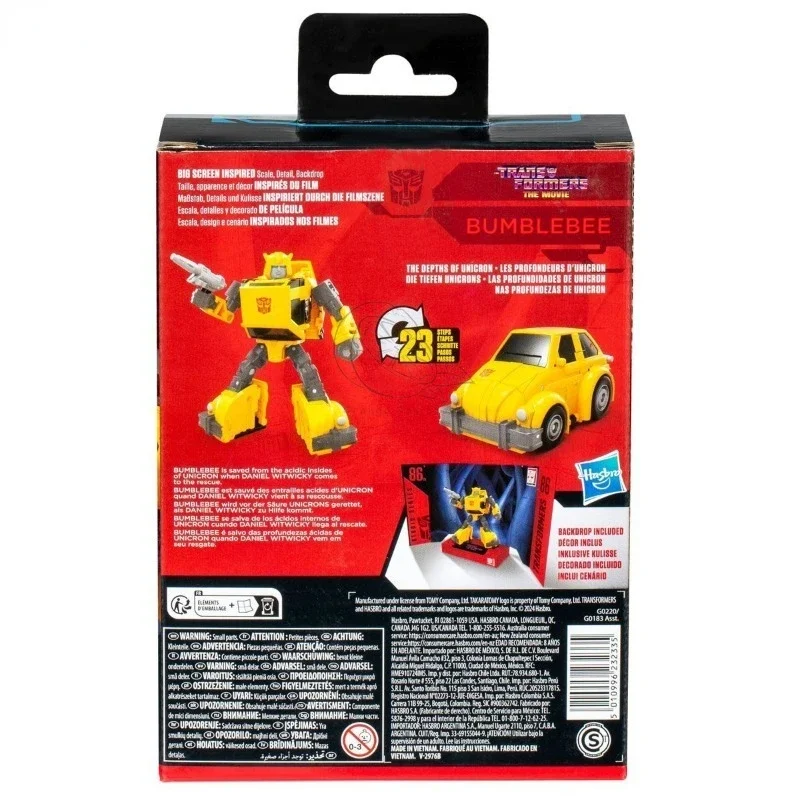 In stock Takara Tomy Transformers toys Studio Series SS-86-29 bumblebee model robot collection action figures toys gifts hobbies